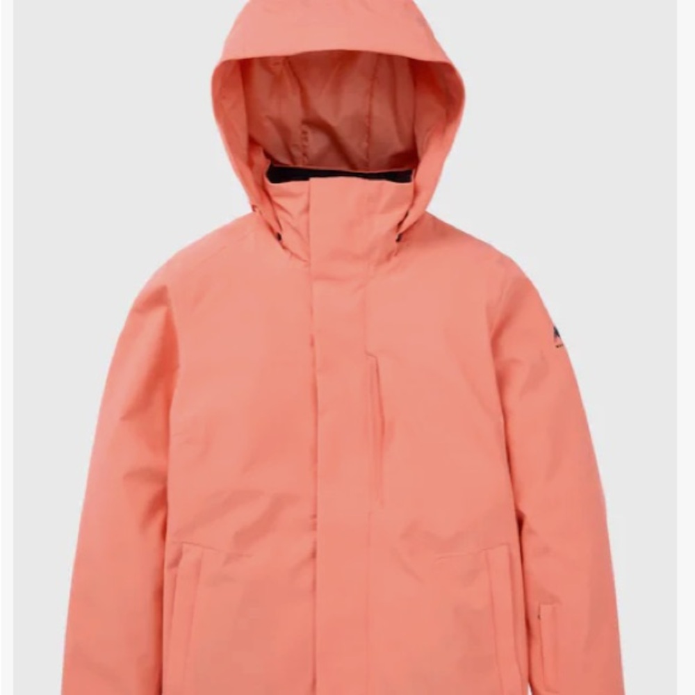 WOMEN’S BURTON JET RIDGE 2L JACKET- MEDIUM- PEACH ECHO